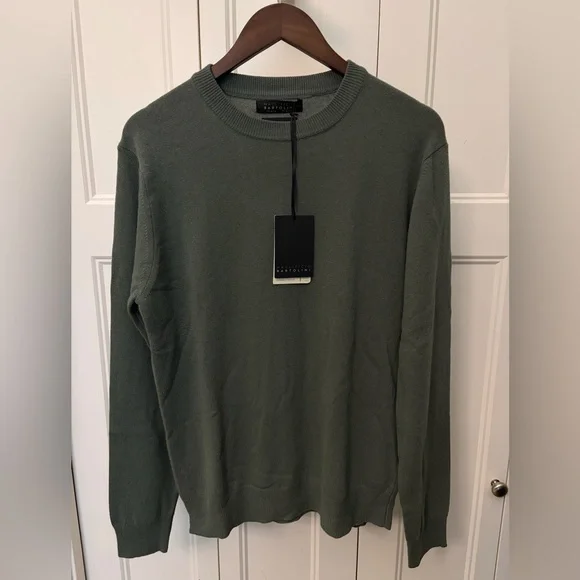 Bartolini Cashmere blend - Men's Green Sweater - Picture 2 of 5
